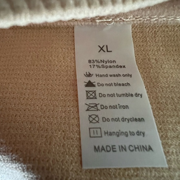 Hey Girl Nude High Waisted Tummy Control Shapewear Shorts - Picture 6 of 9